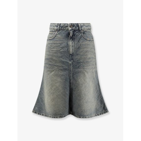 Denim Midi Skirt