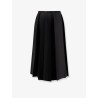 Wool and silk midi dress