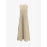 Woven Stripes viscose long dress