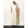 Woven Stripes viscose long dress