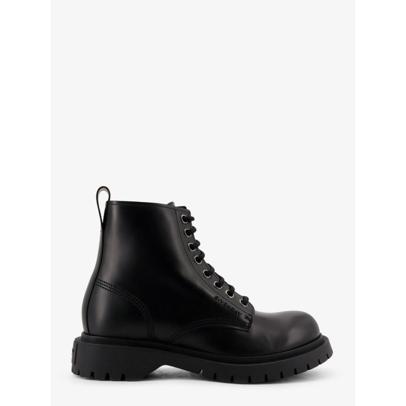 Leather ankle boots