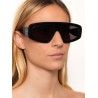Texturized acetate sunglasses