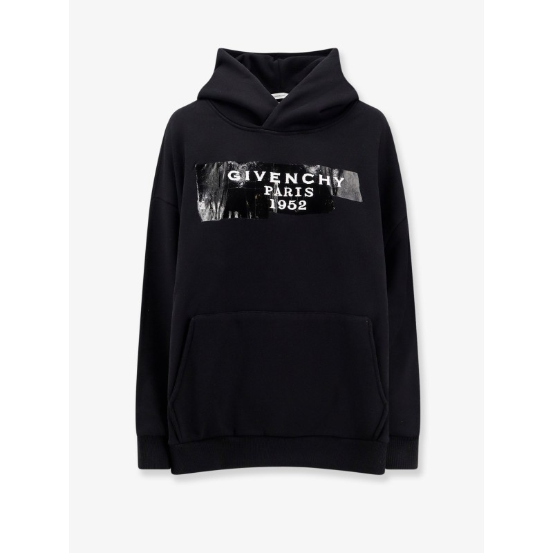 Cotton hooded sweatshirt