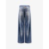 Flared Jeans with destroyed effect