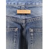 Flared Jeans with destroyed effect