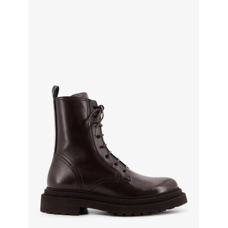 Leather ankle boots