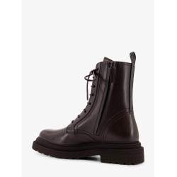 Leather ankle boots