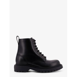 Leather ankle boots