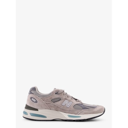 991 suede and mesh running sneakers