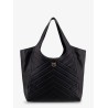 Quilted leather shoulder bag