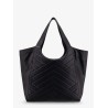 Quilted leather shoulder bag