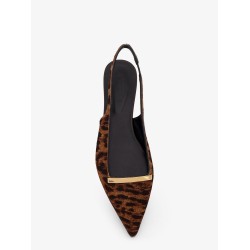 Ponyskin ballerinas