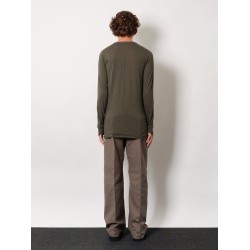 Basic LS T viscose blend T-shirt
