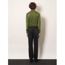Long Mick black denim trousers