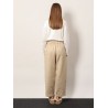 Filovia silk and cotton jogger trousers