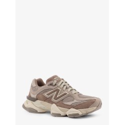 9060 mesh and suede low-top sneakers