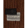 Wool blend balaclava with distressed effect