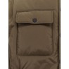 Padded nylon shirt/jacket