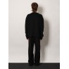 Fisherman Round Neck virgin wool sweater