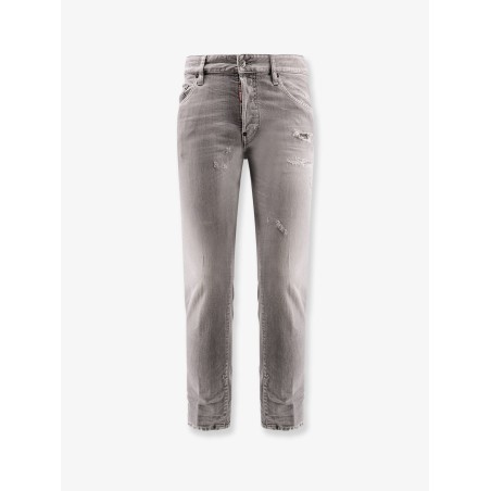 Skater Jeans with Destroyed effect