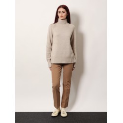 Umanita cotton blend trousers