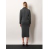 Cashmere and cotton turtleneck sweater