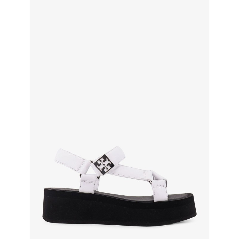 Mellow leather wedge sandals