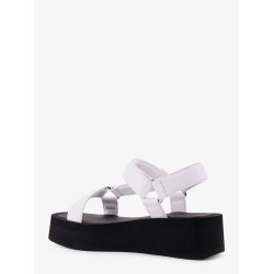 Mellow leather wedge sandals