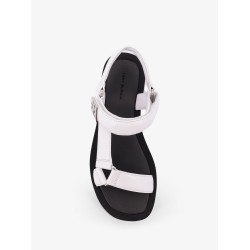 Mellow leather wedge sandals