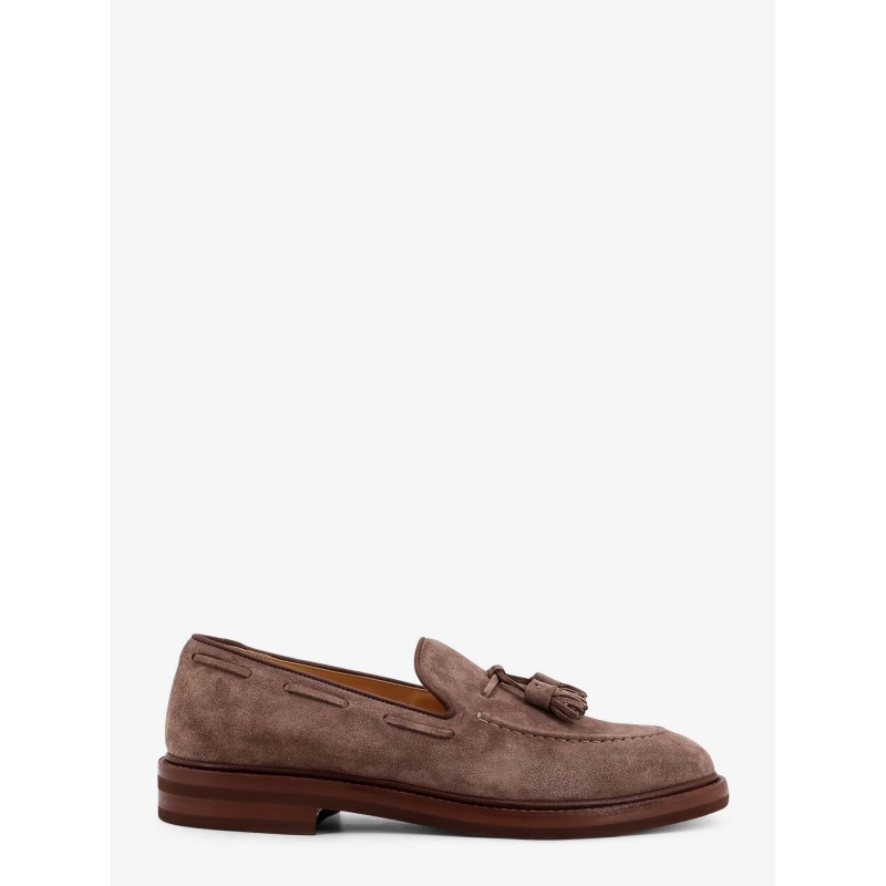 Suede loafers