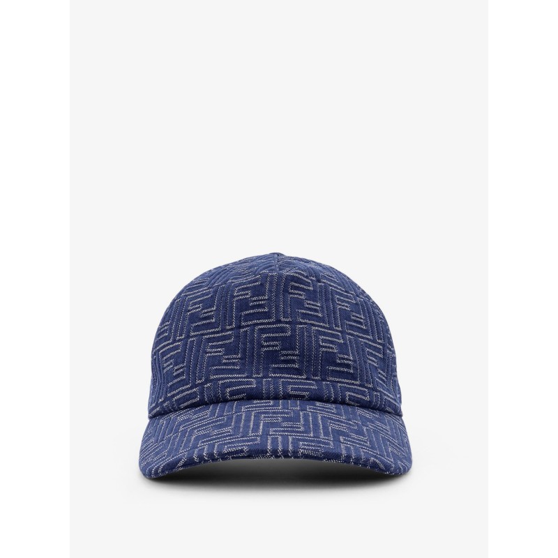 FF Jacquard denim baseball hat