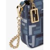 Pouch Baguette FF jacquard fabric shoulder bag