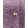 Bouclé virgin wool blend blazer