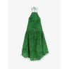 Sangallo lace midi dress