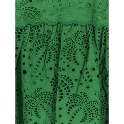 Sangallo lace midi dress