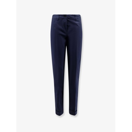 Stretch cotton trousers