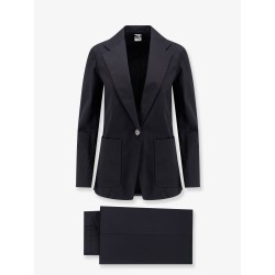 Stretch cotton suit