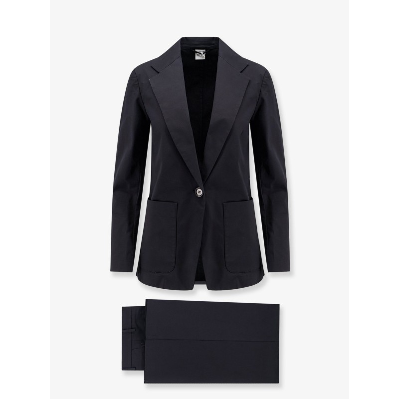Stretch cotton suit
