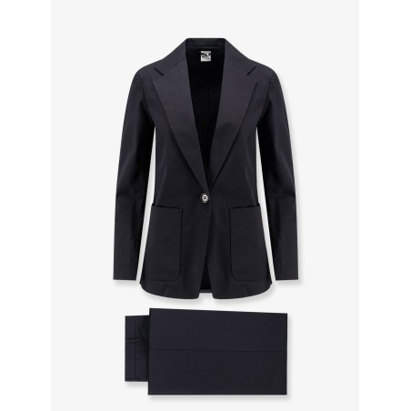 Stretch cotton suit
