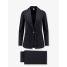 Stretch cotton suit