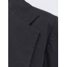 Stretch cotton suit