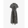 Printed cotton chemisier dress