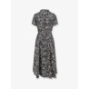 Printed cotton chemisier dress