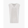 "Vissuto" oversize linen top