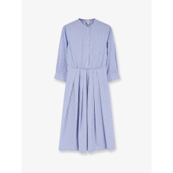 Striped cotton dress