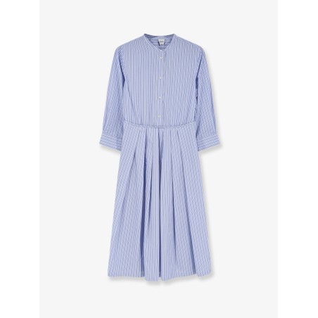 Striped cotton dress