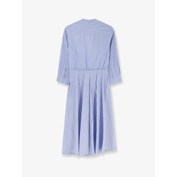 Striped cotton dress