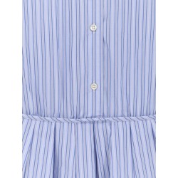 Striped cotton dress