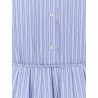 Striped cotton dress
