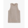 Dazzling pattern jersey tank top